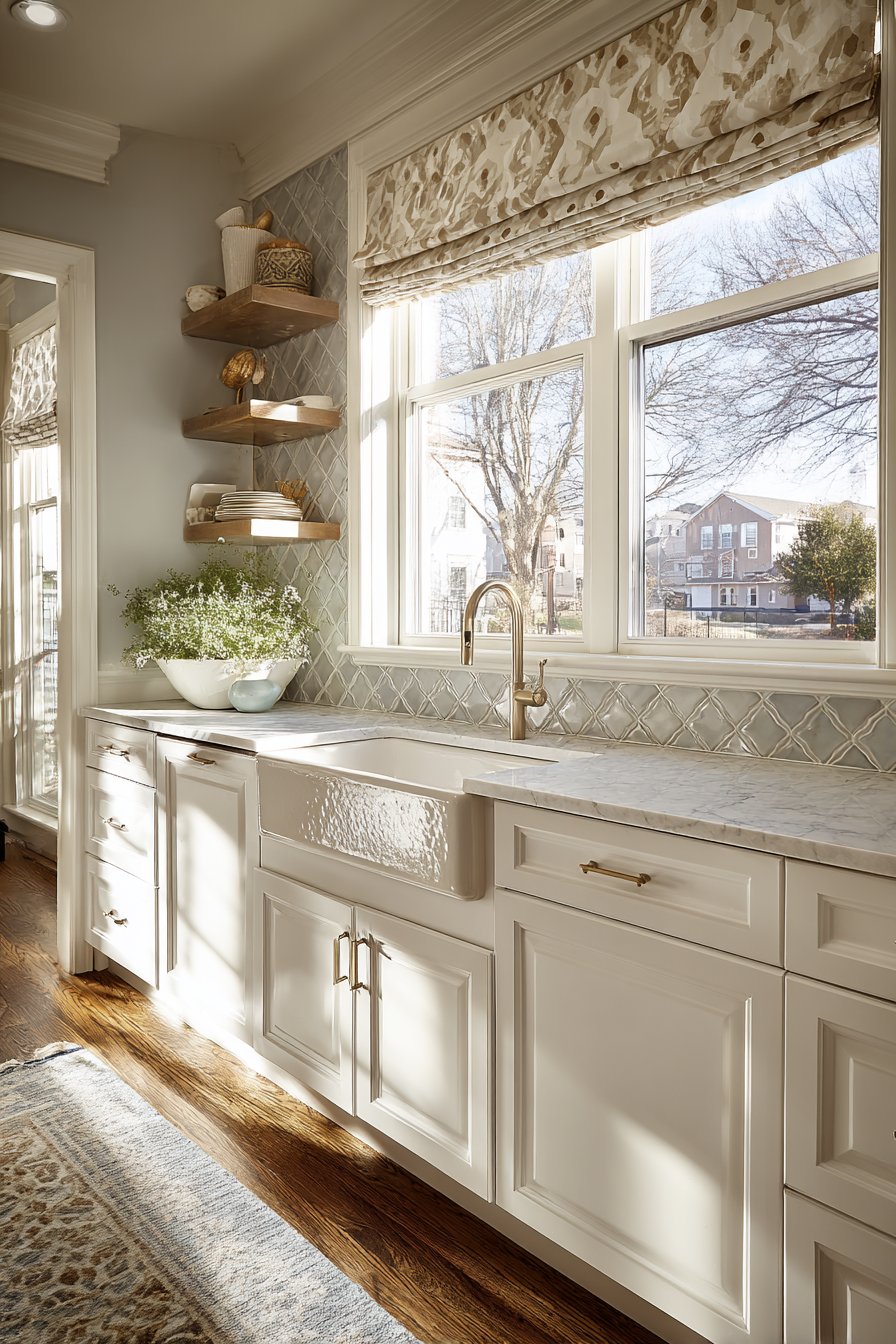 Classic White Shaker Elegance