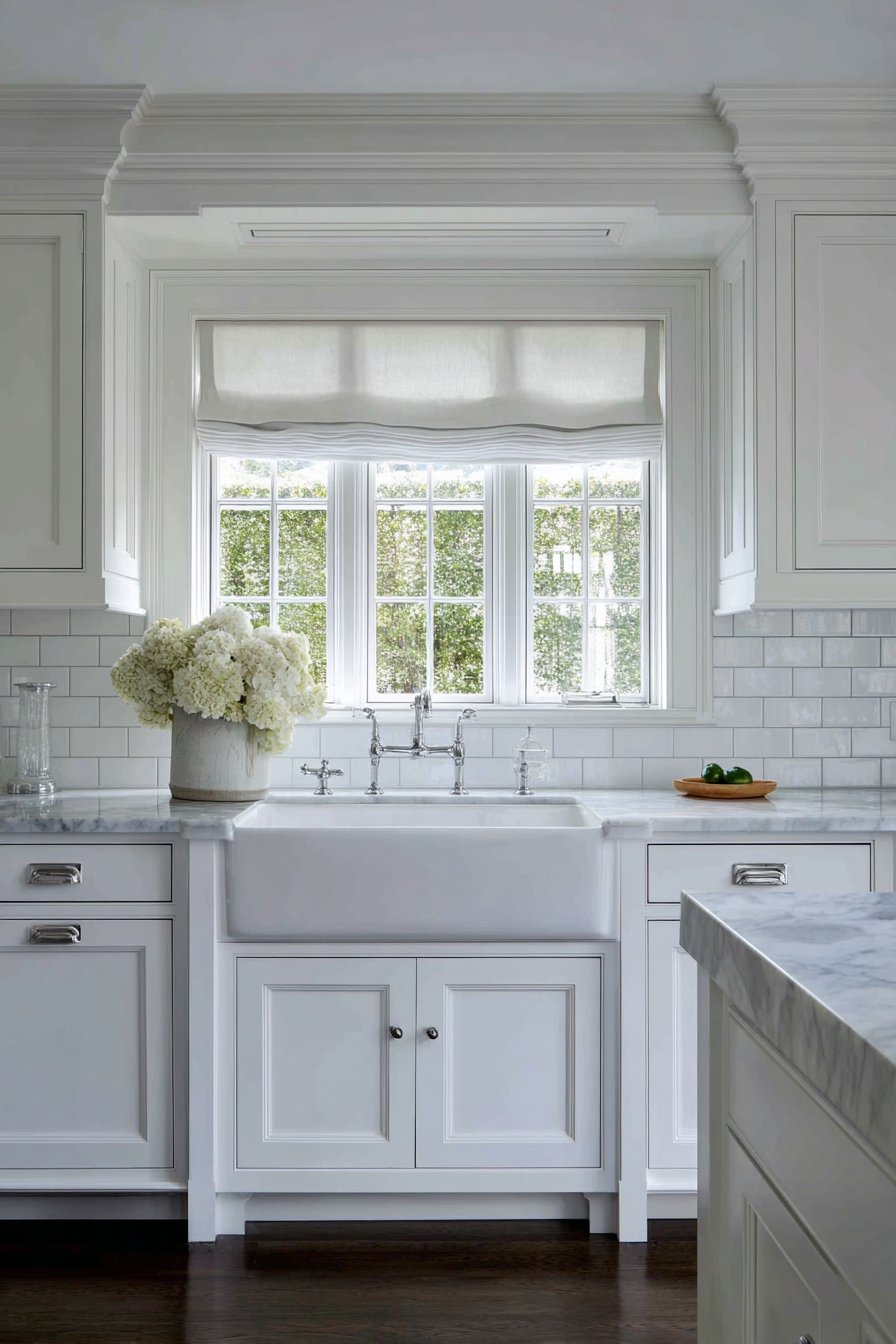 Classic White Shaker Elegance