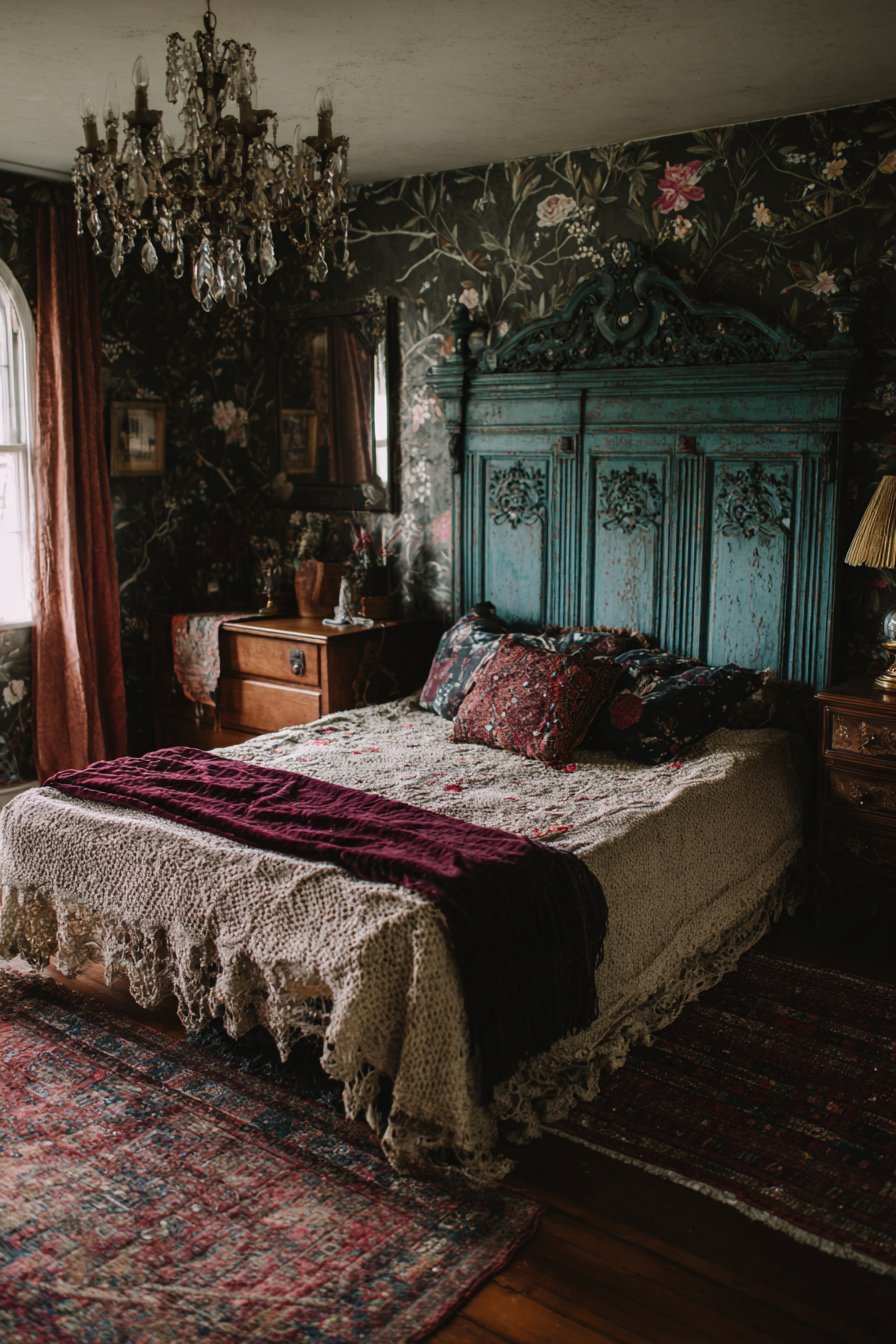 Earthy Jewel-Toned Textile Layers