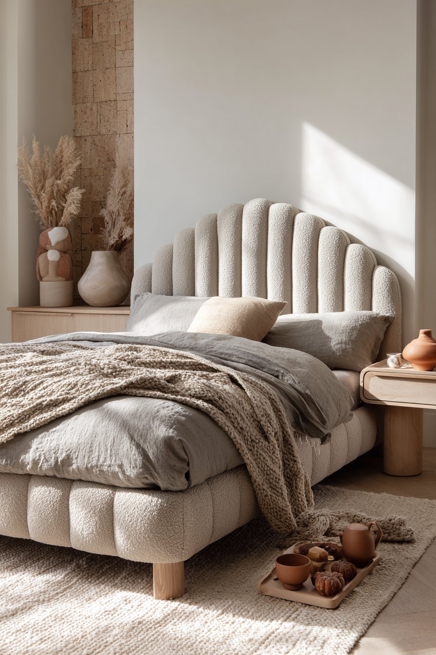 Curved Cork Tile Innovation