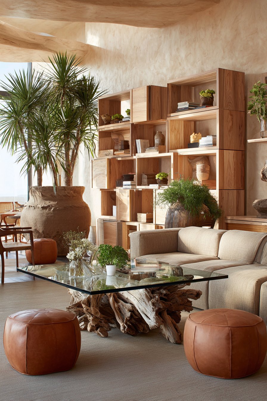 Oak Cabinetry Media Wall