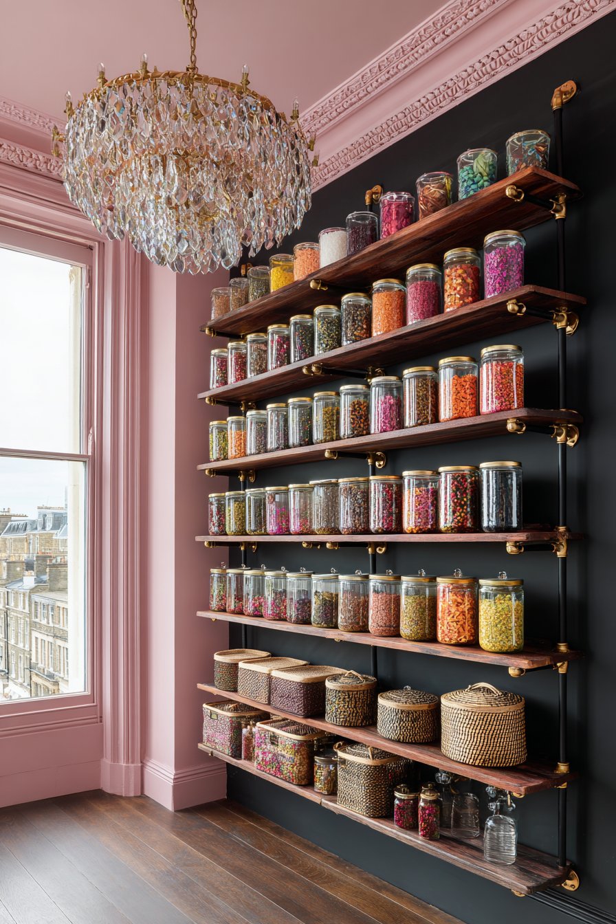 Industrial Scaffolding Shelving Display