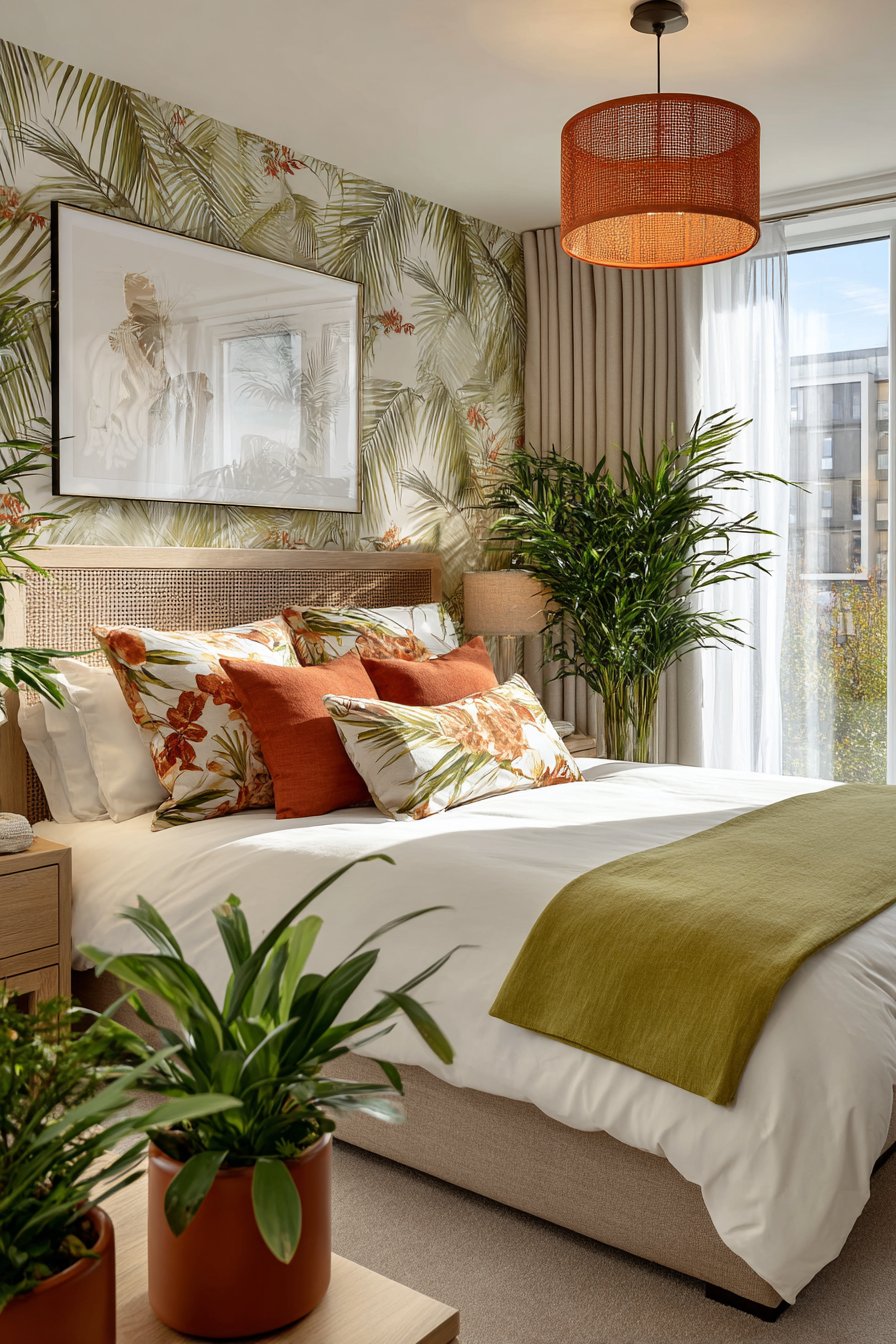 Tropical Palm Paradise Escape