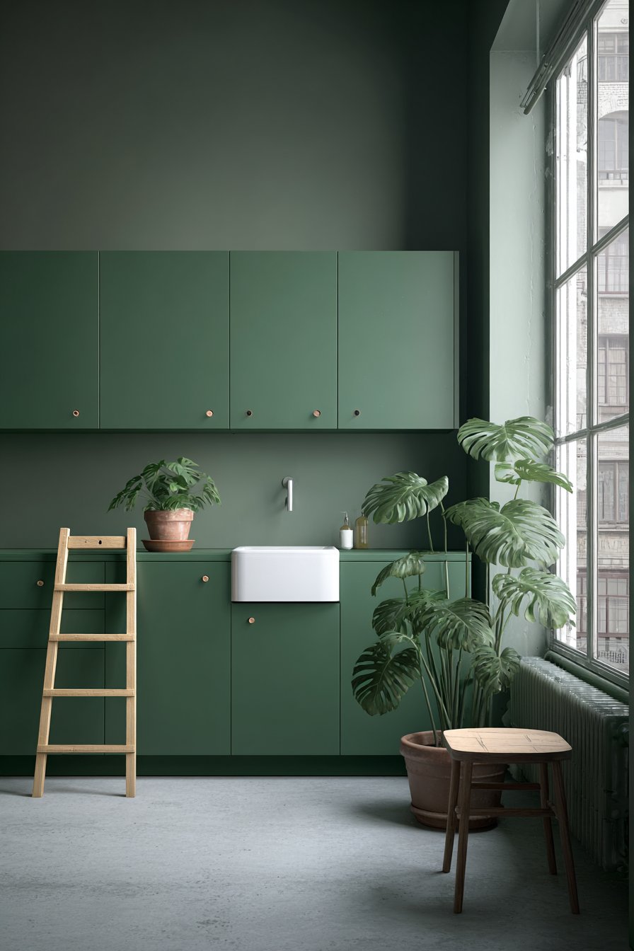Pistachio Green Scandinavian Minimalism