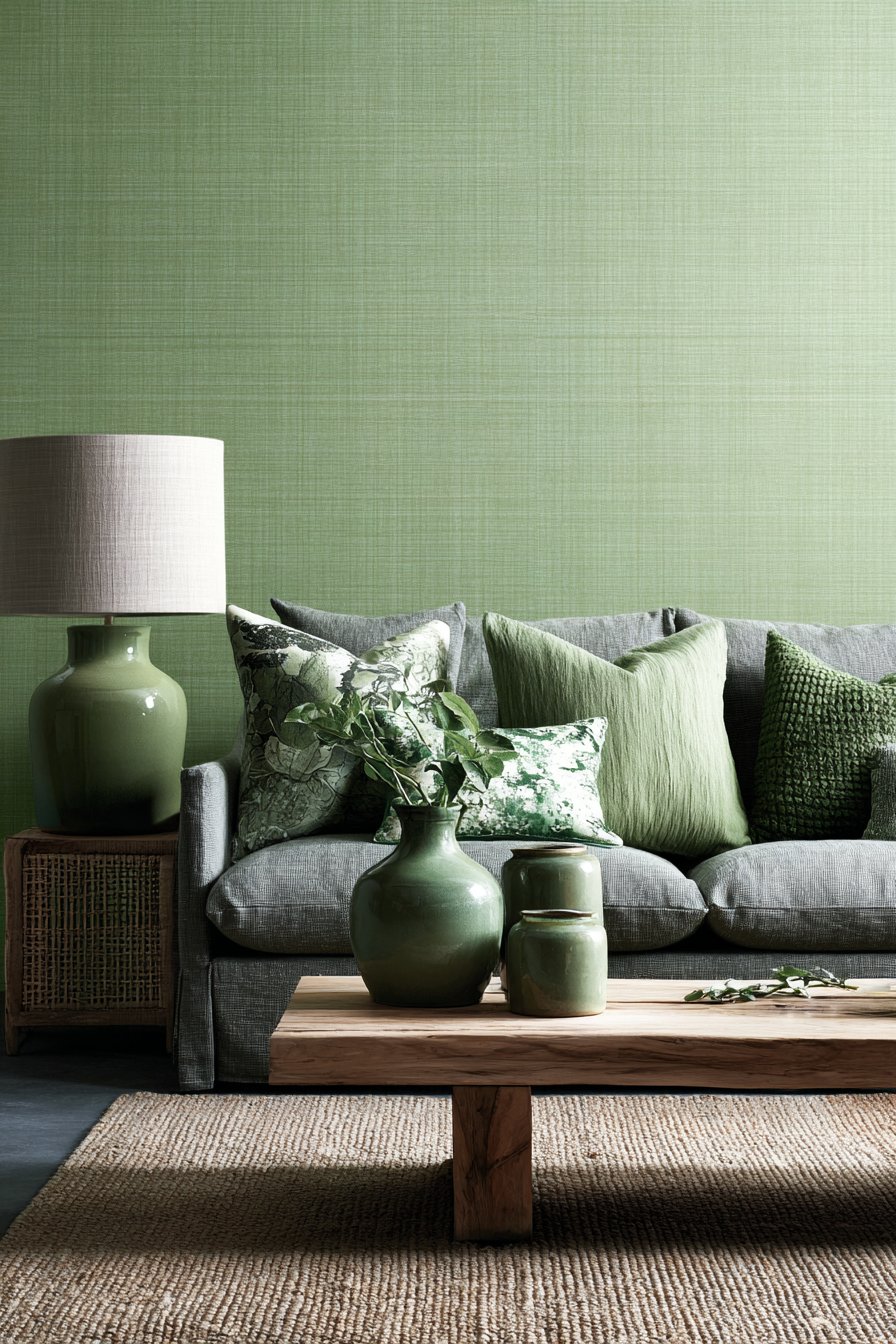 Grasscloth Accent Wall Texture