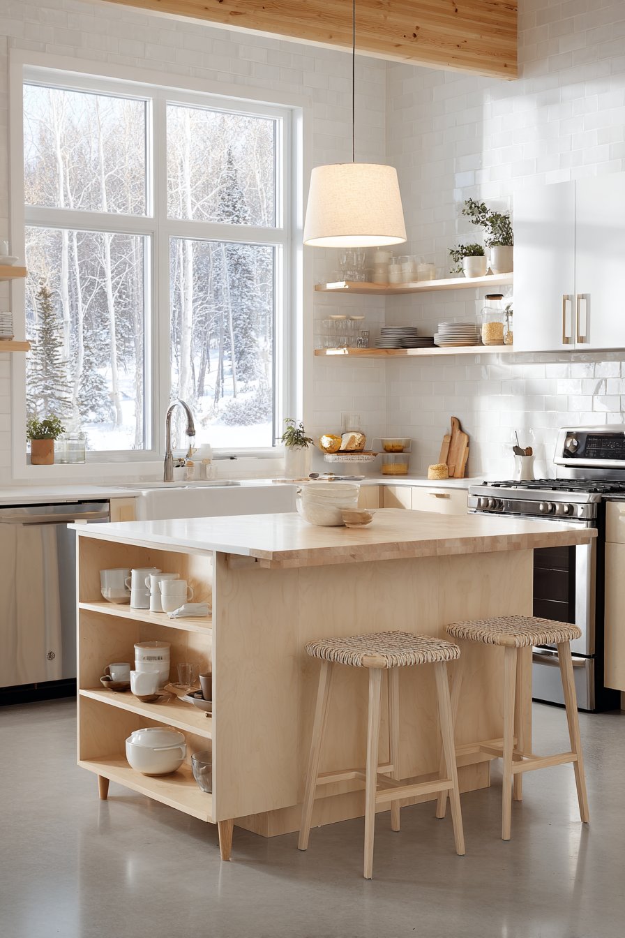 Scandinavian Light Oak Island