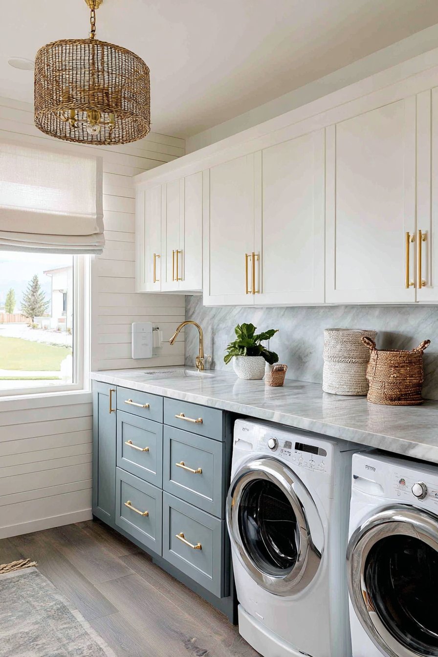 Transitional Two-Tone Sophistication