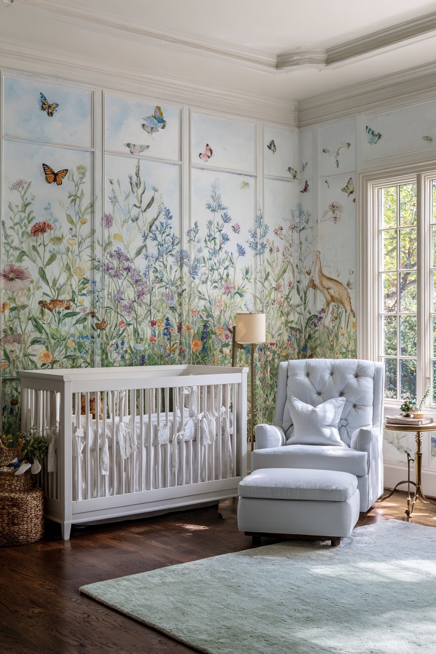 Enchanted Garden Mural