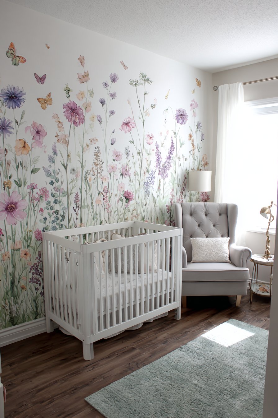 Enchanted Garden Mural