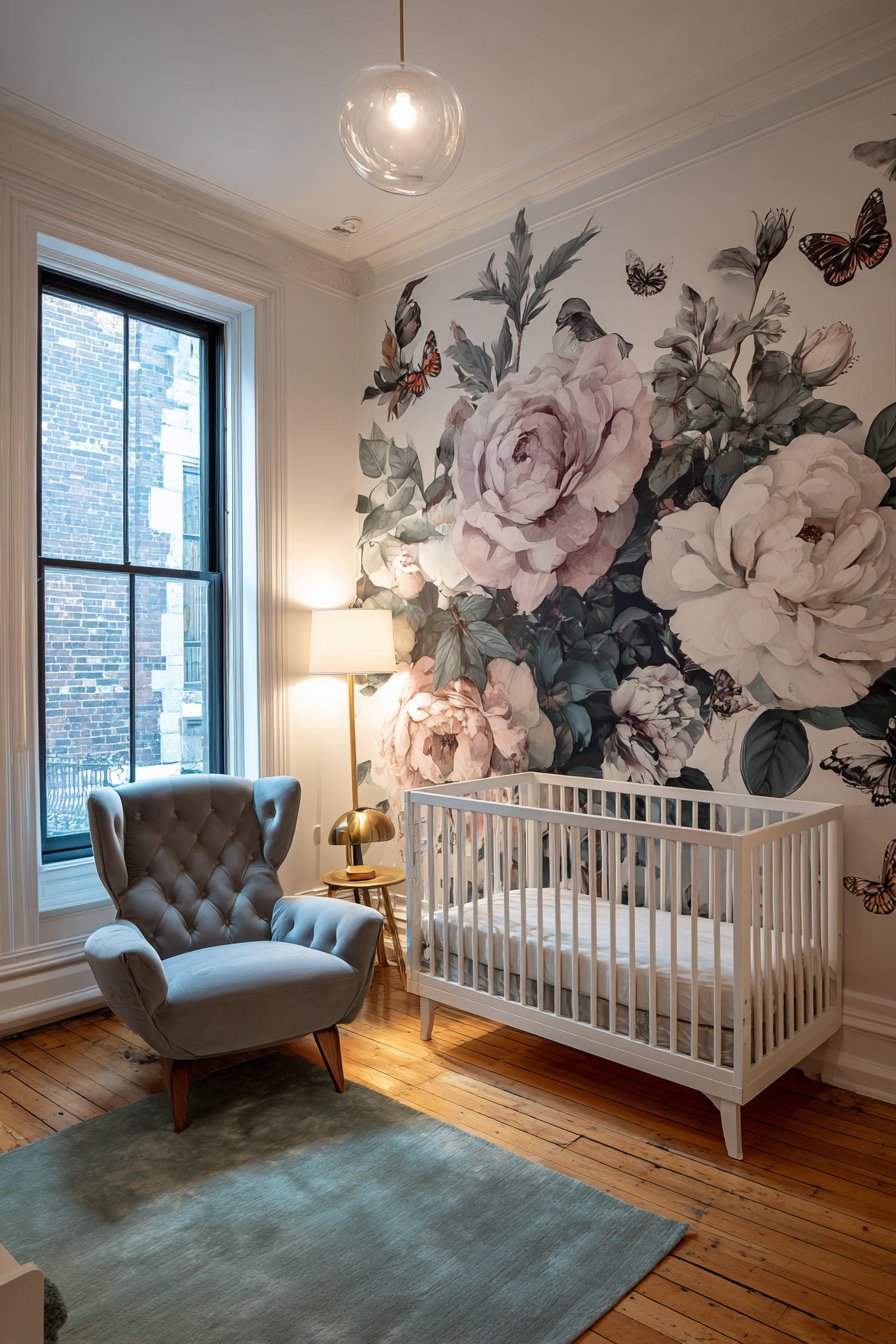 Enchanted Garden Mural