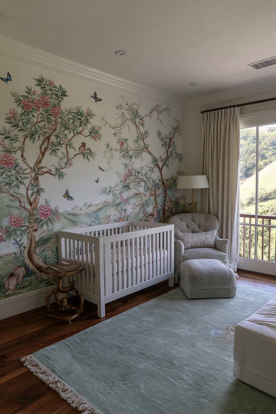 Enchanted Garden Mural