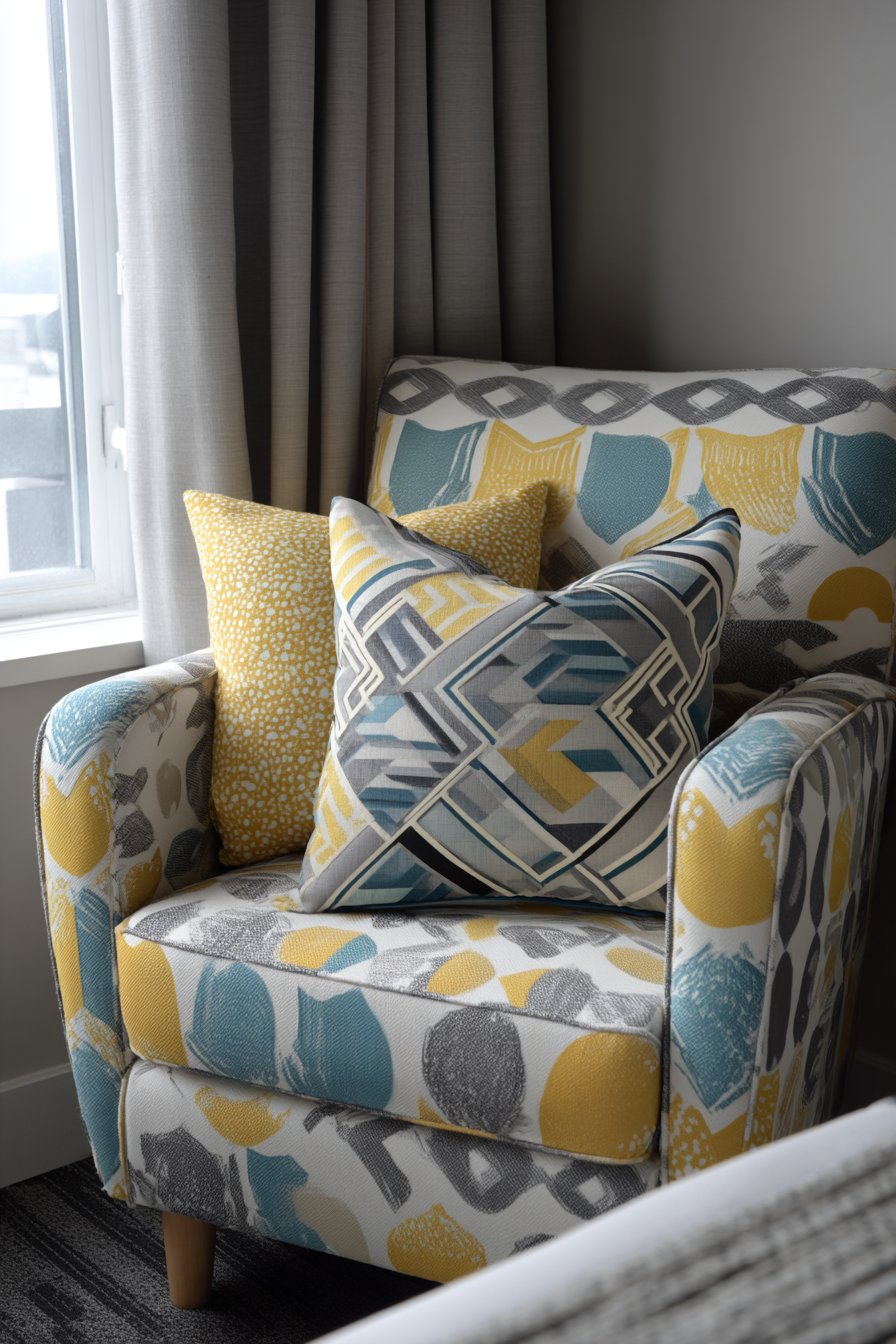 Textile Focus with Authentic Fabric Patterns