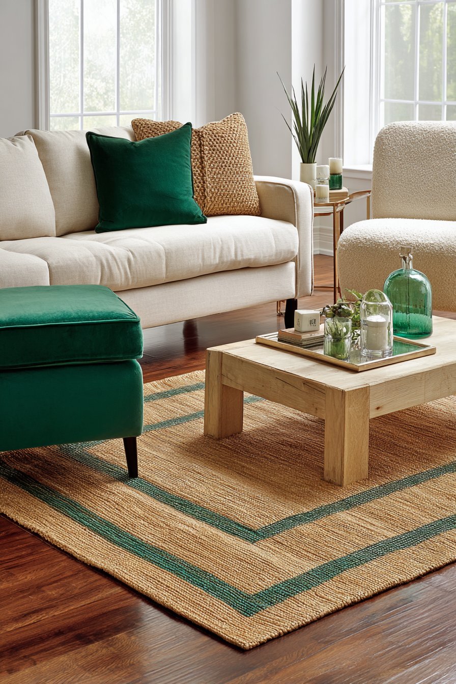 Grounding Geometric Rug Pattern