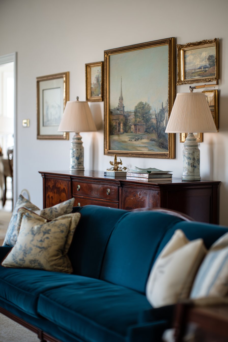 Gallery Wall Cherry Credenza