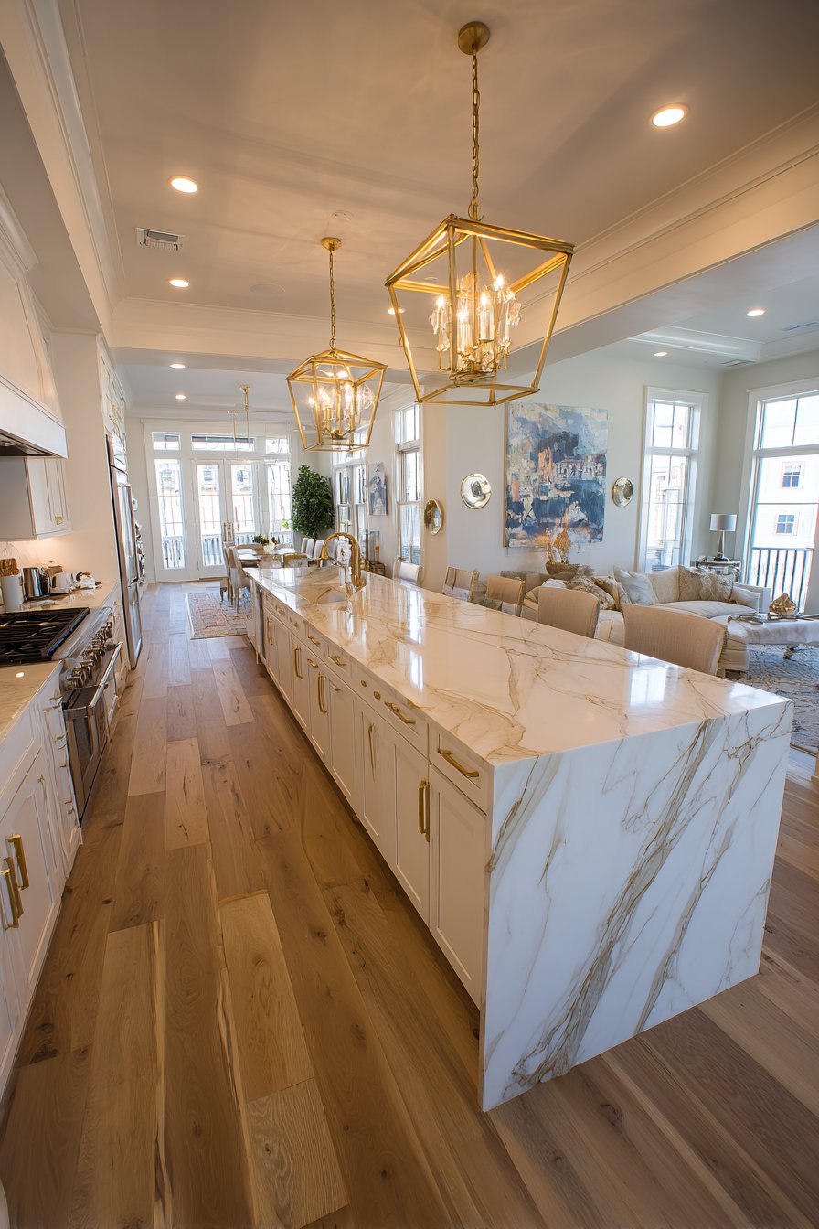 Dramatic Two-Level Island with Quartzite