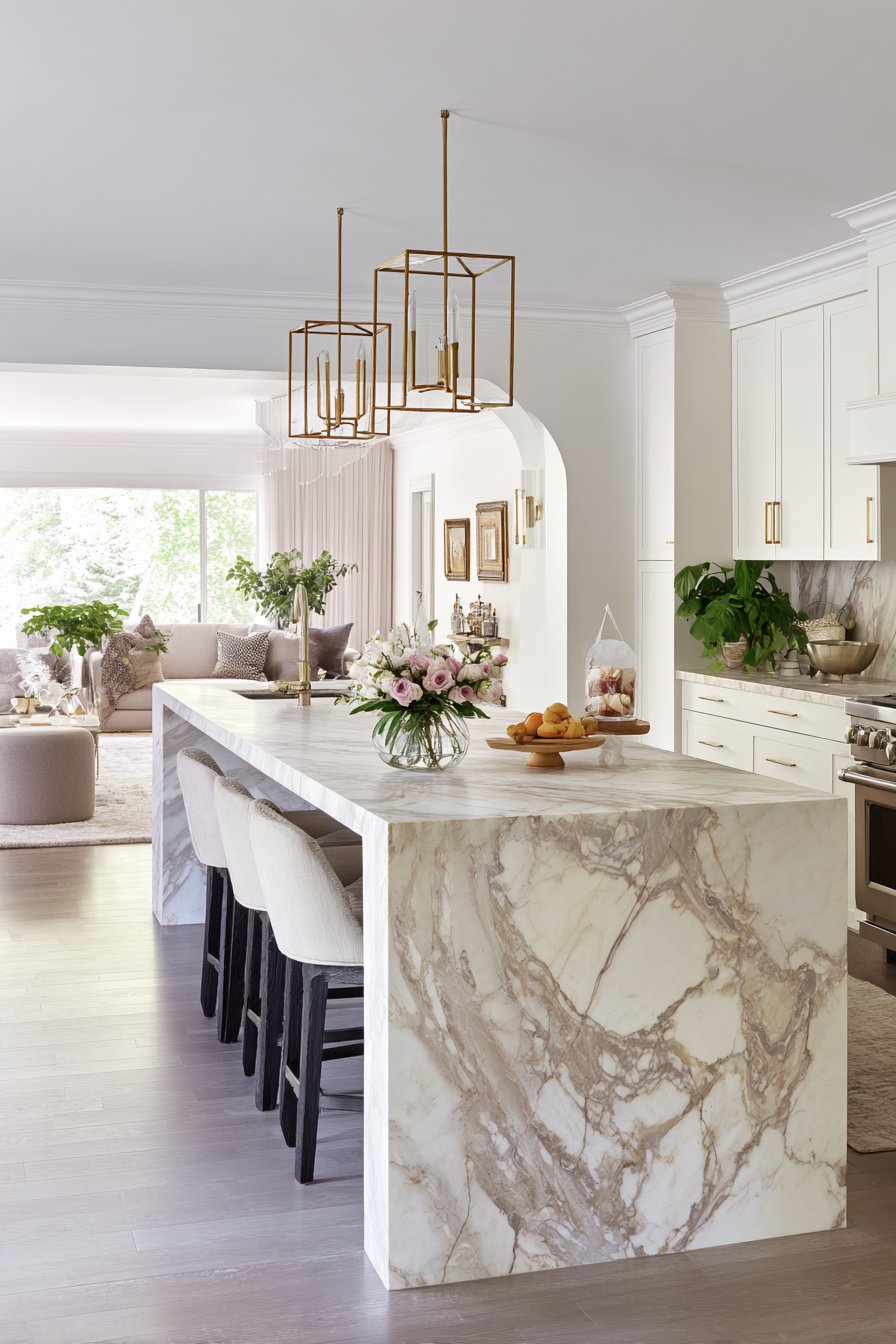 Dramatic Two-Level Island with Quartzite