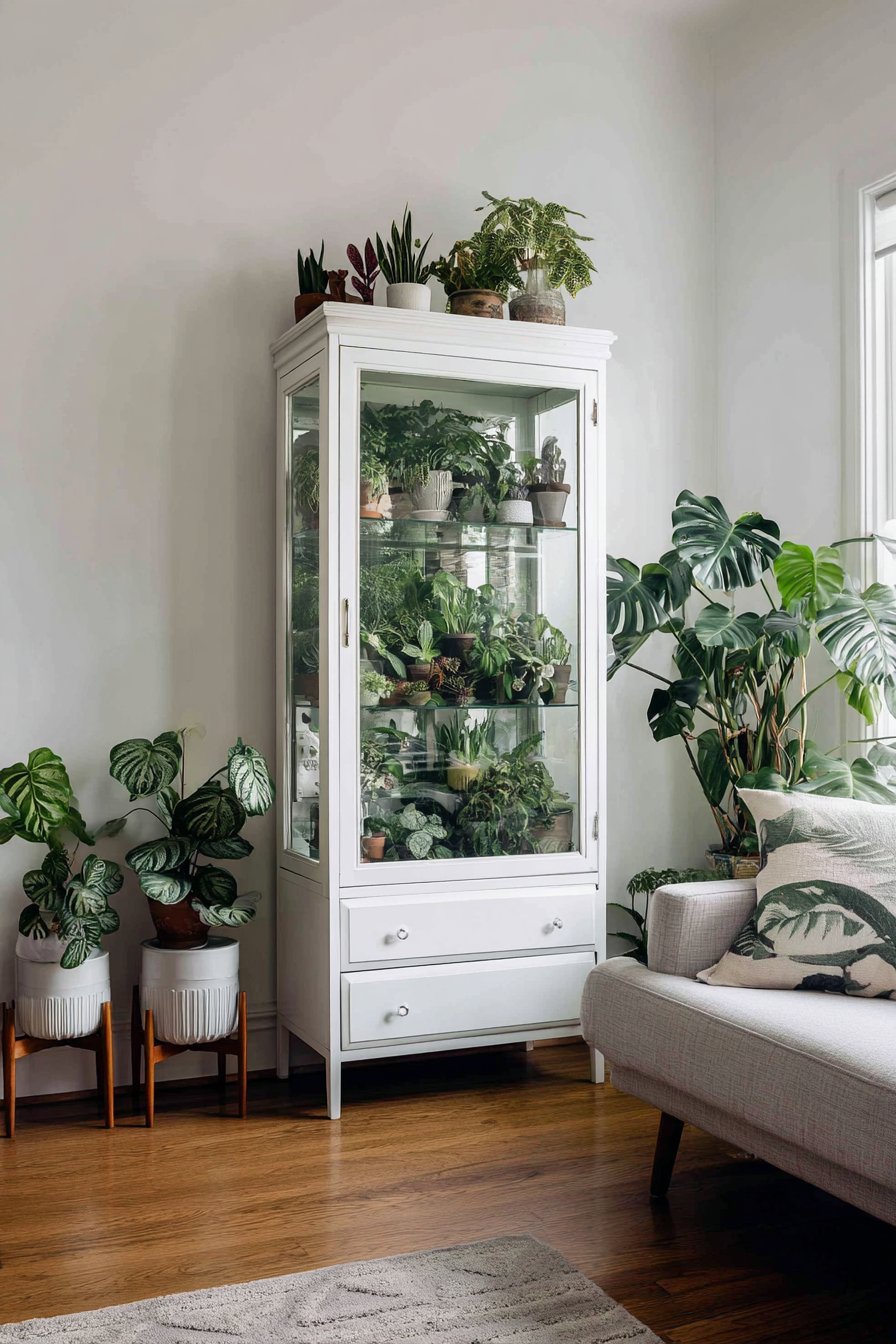 Indoor Greenhouse Cabinet Feature