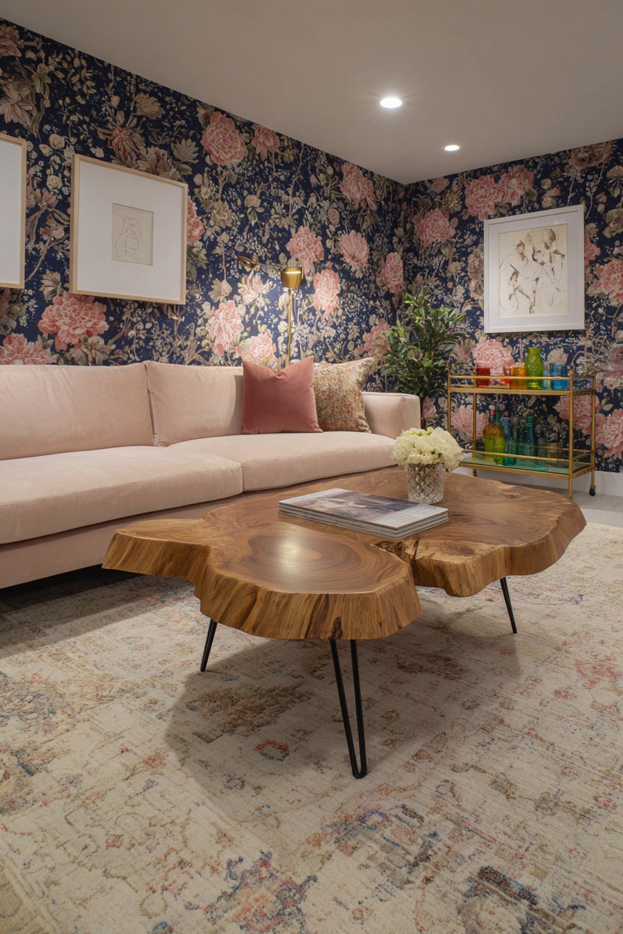 Chinoiserie Wallpaper in Unexpected Modern Colors