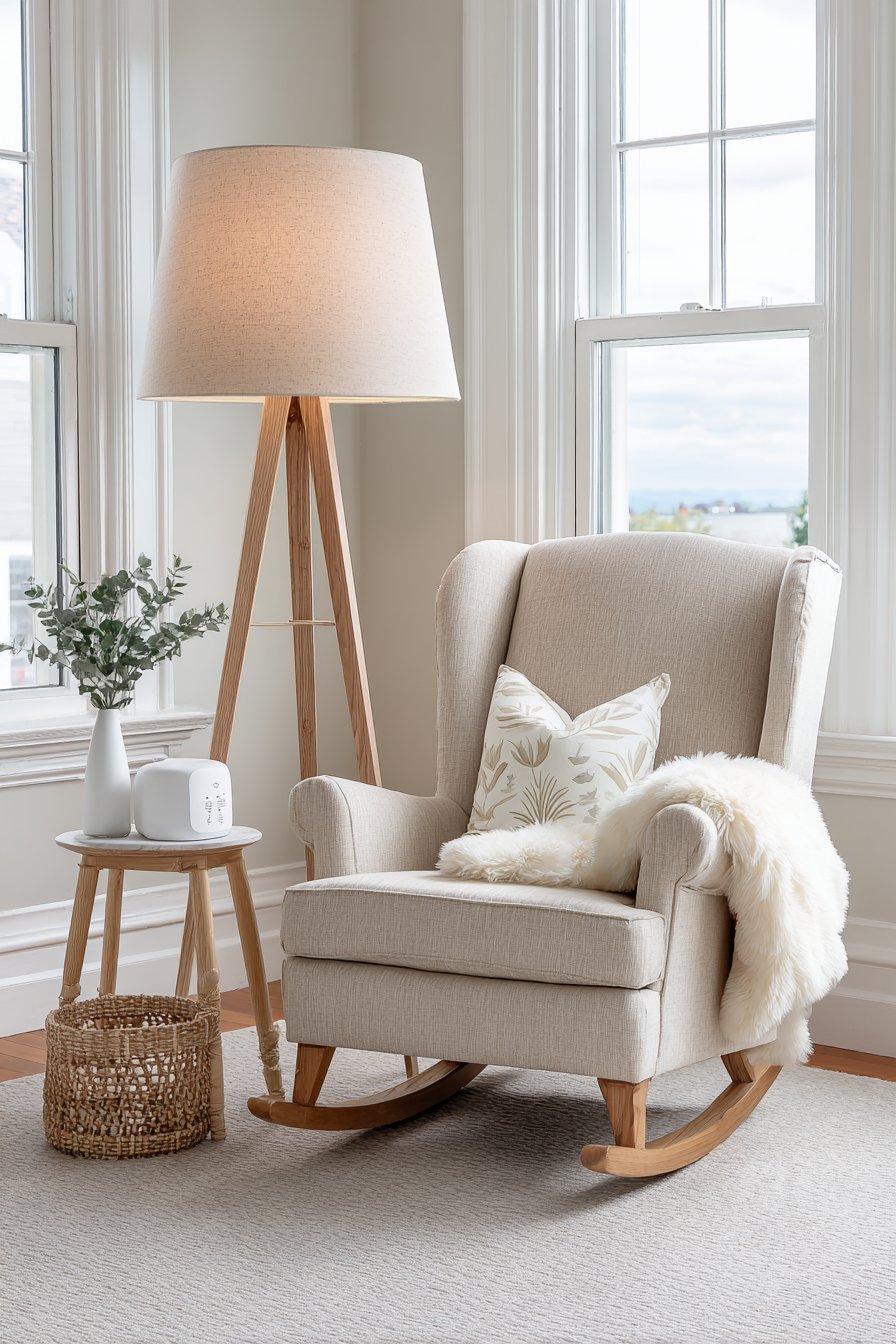 Comfortable Nursing Station Setup