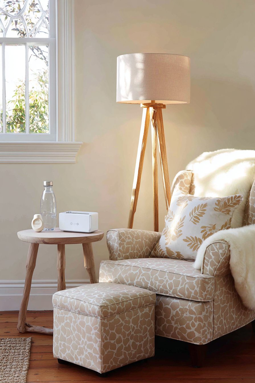 Comfortable Nursing Station Setup