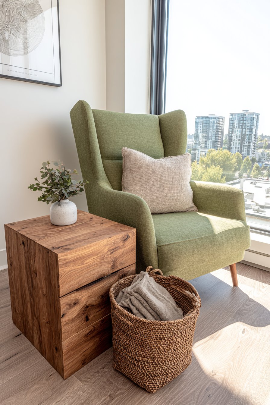 Intimate Reading Corner Retreat