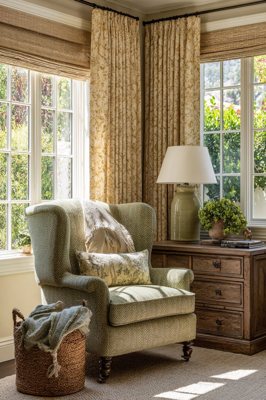 Intimate Reading Corner Retreat