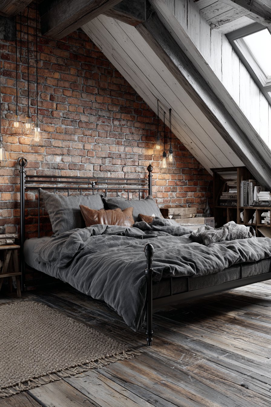 Rustic Industrial Exposed Brick