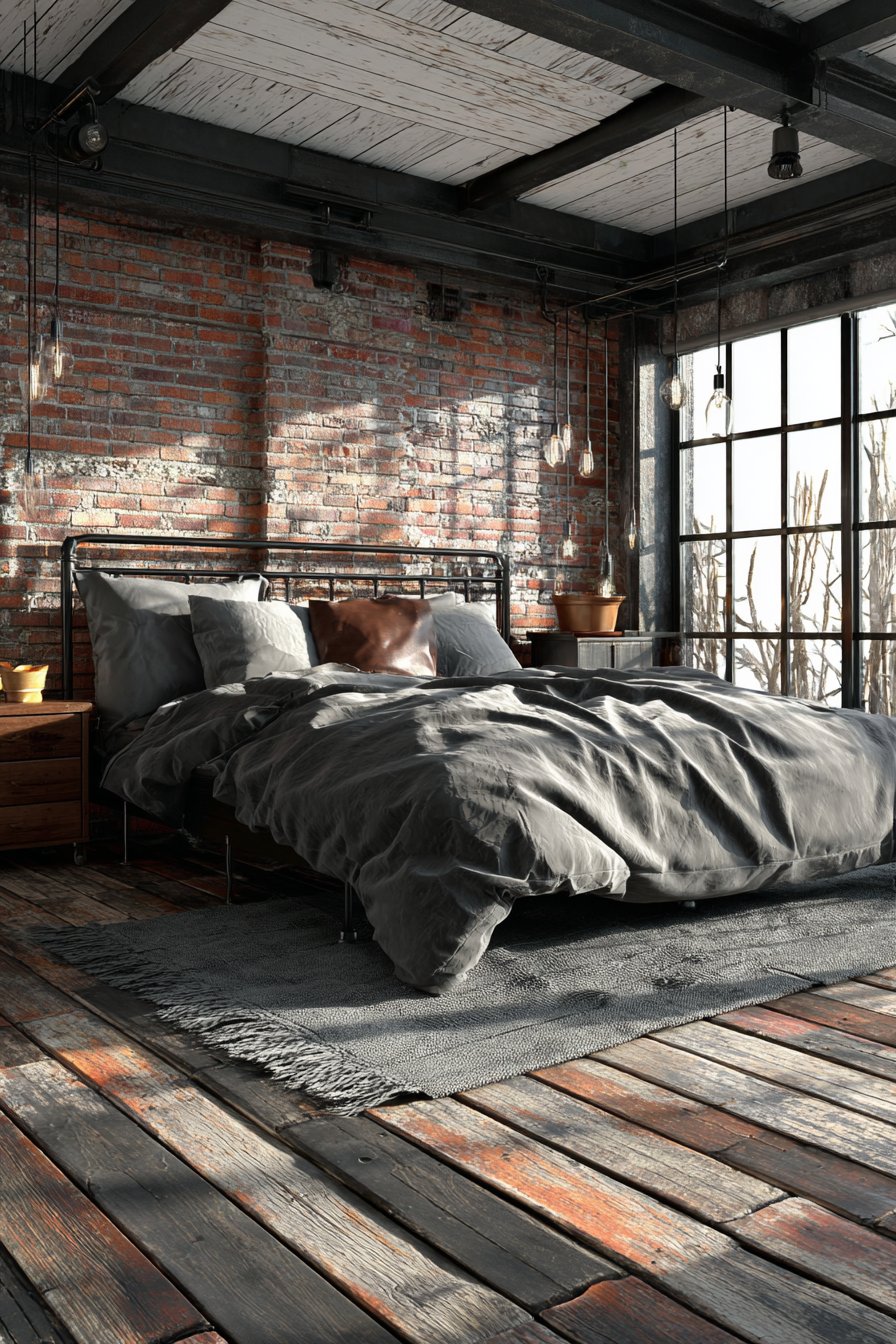 Rustic Industrial Exposed Brick