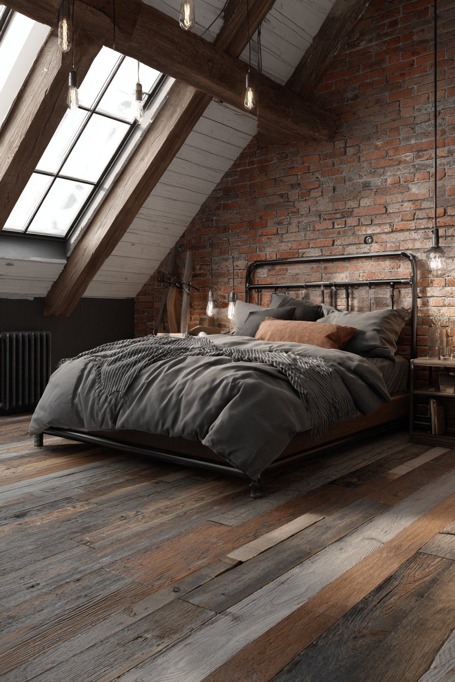 Rustic Industrial Exposed Brick