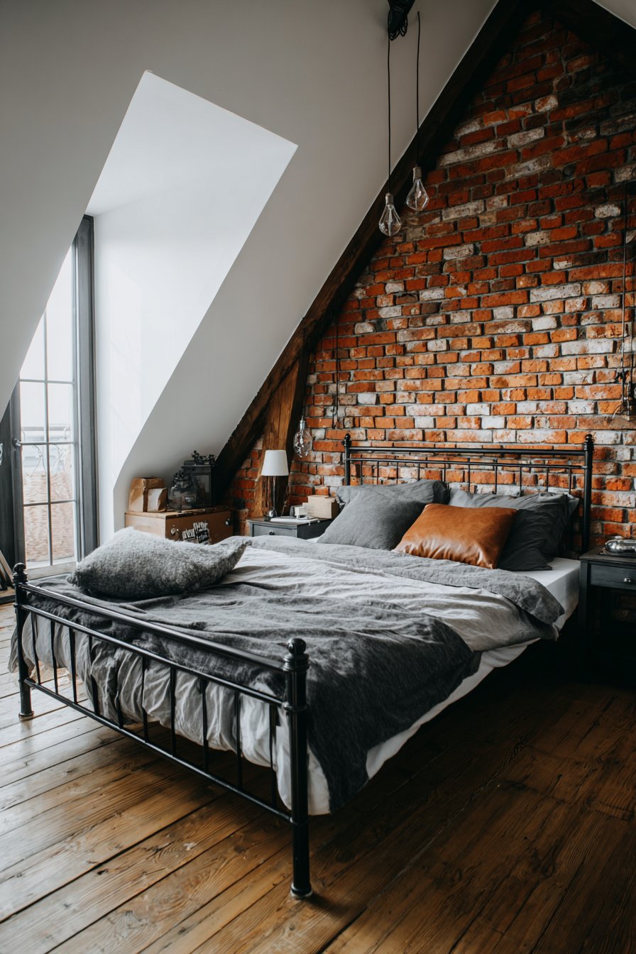 Rustic Industrial Exposed Brick