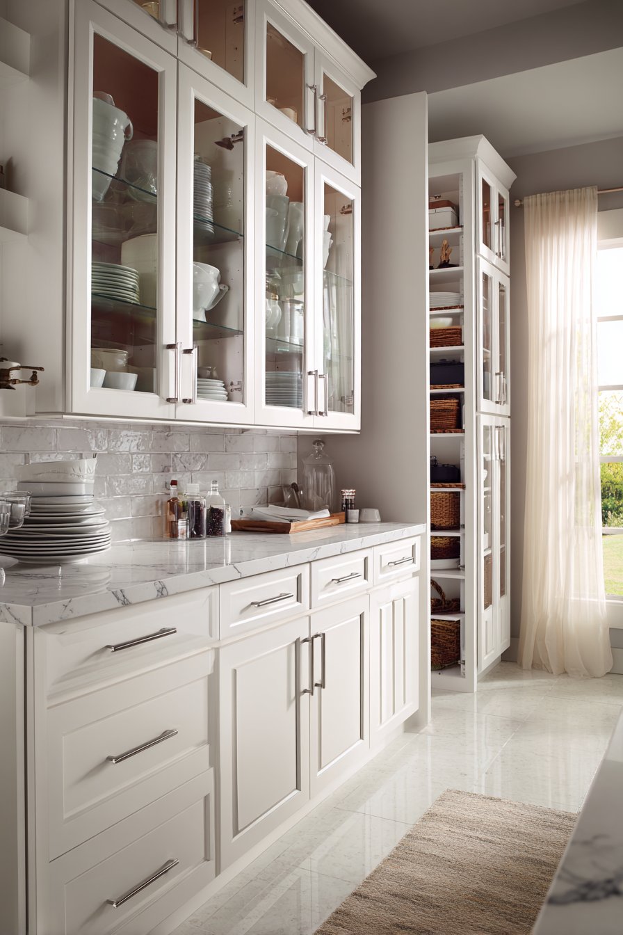 Classic White Shaker-Style Traditional Design