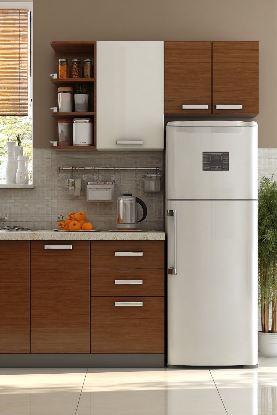 Warm Walnut and White Balance