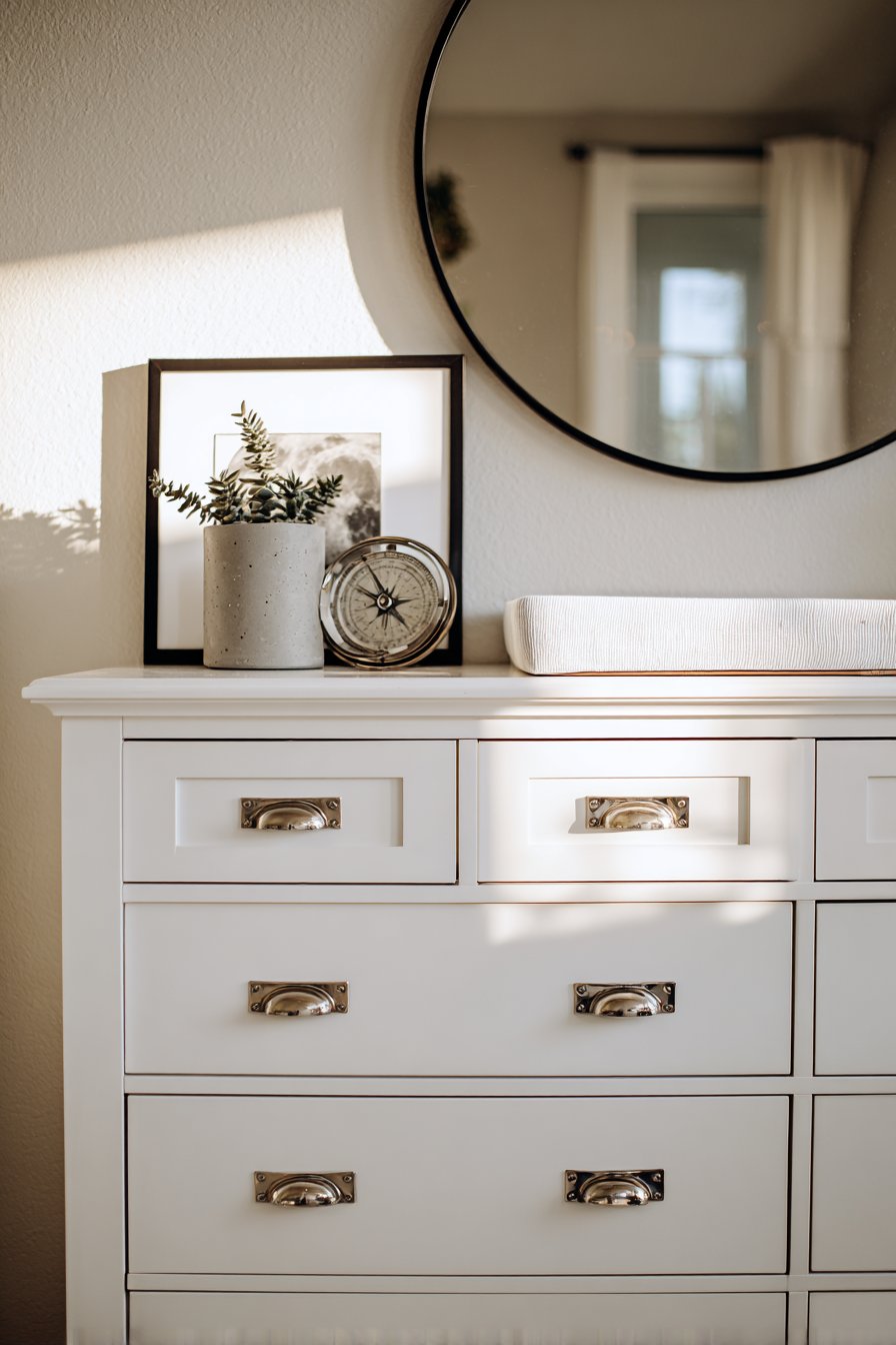 Sophisticated Dresser Top Vignette