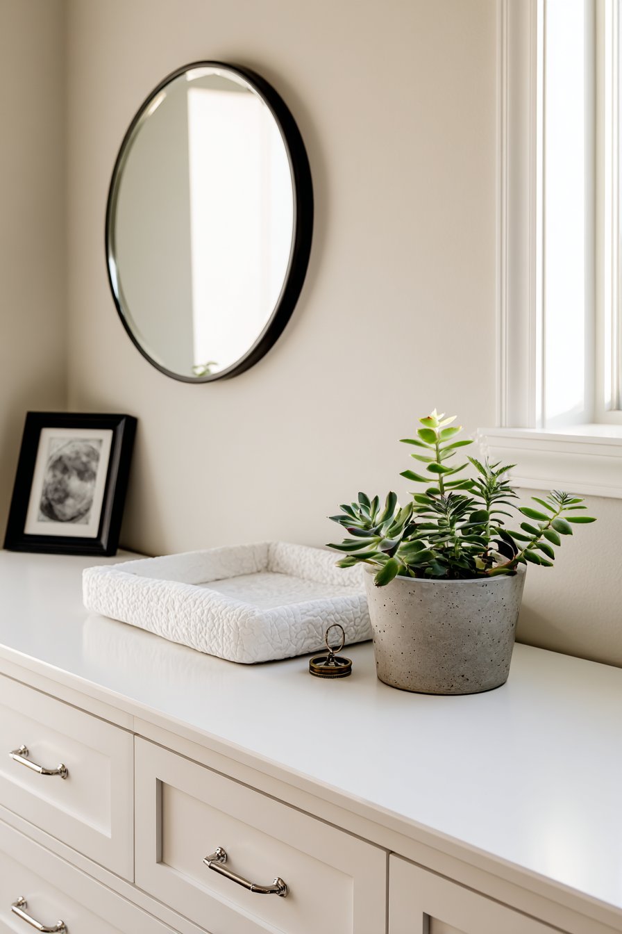 Sophisticated Dresser Top Vignette