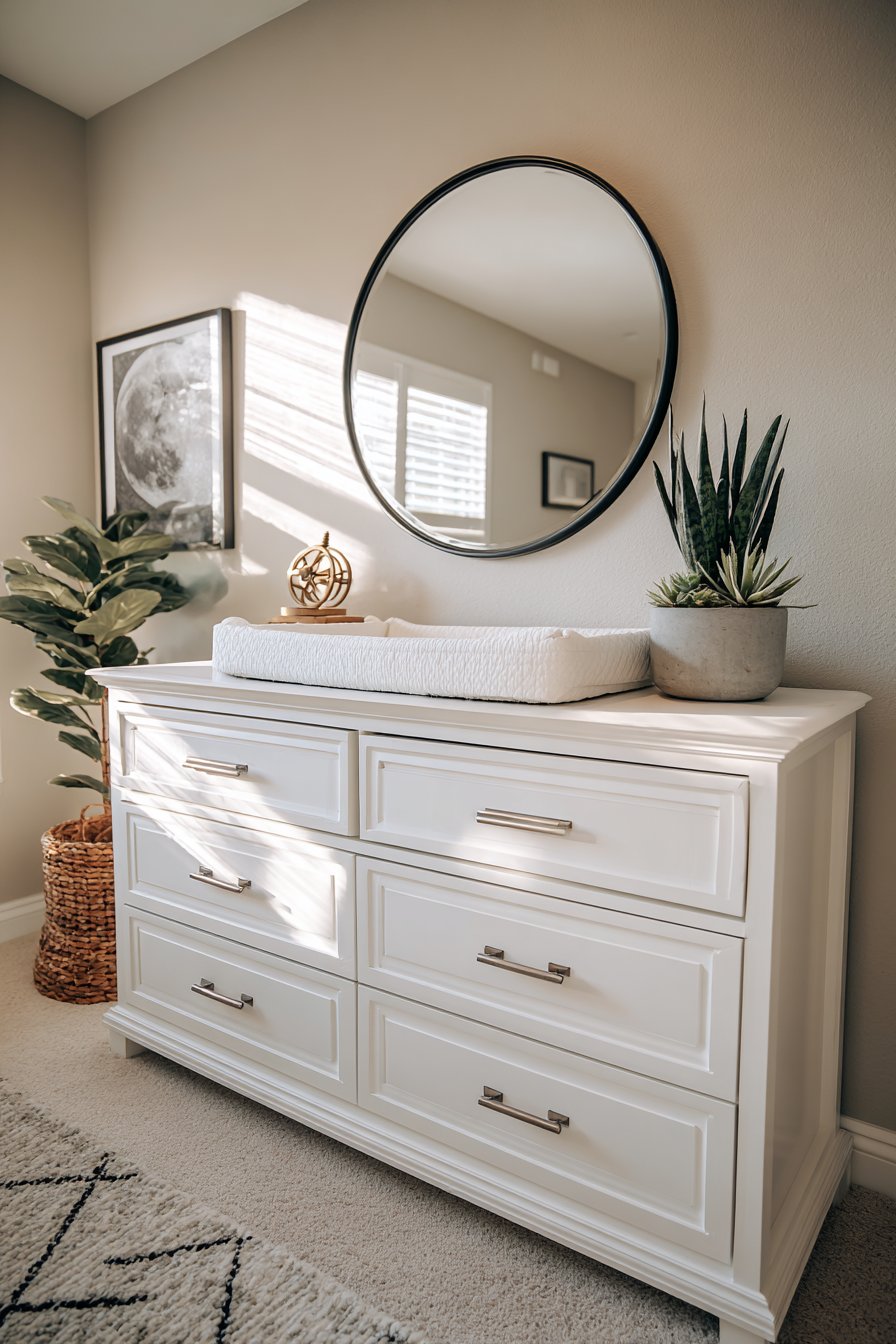 Sophisticated Dresser Top Vignette