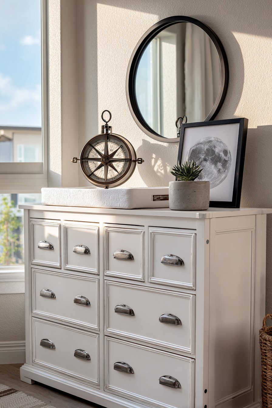 Sophisticated Dresser Top Vignette