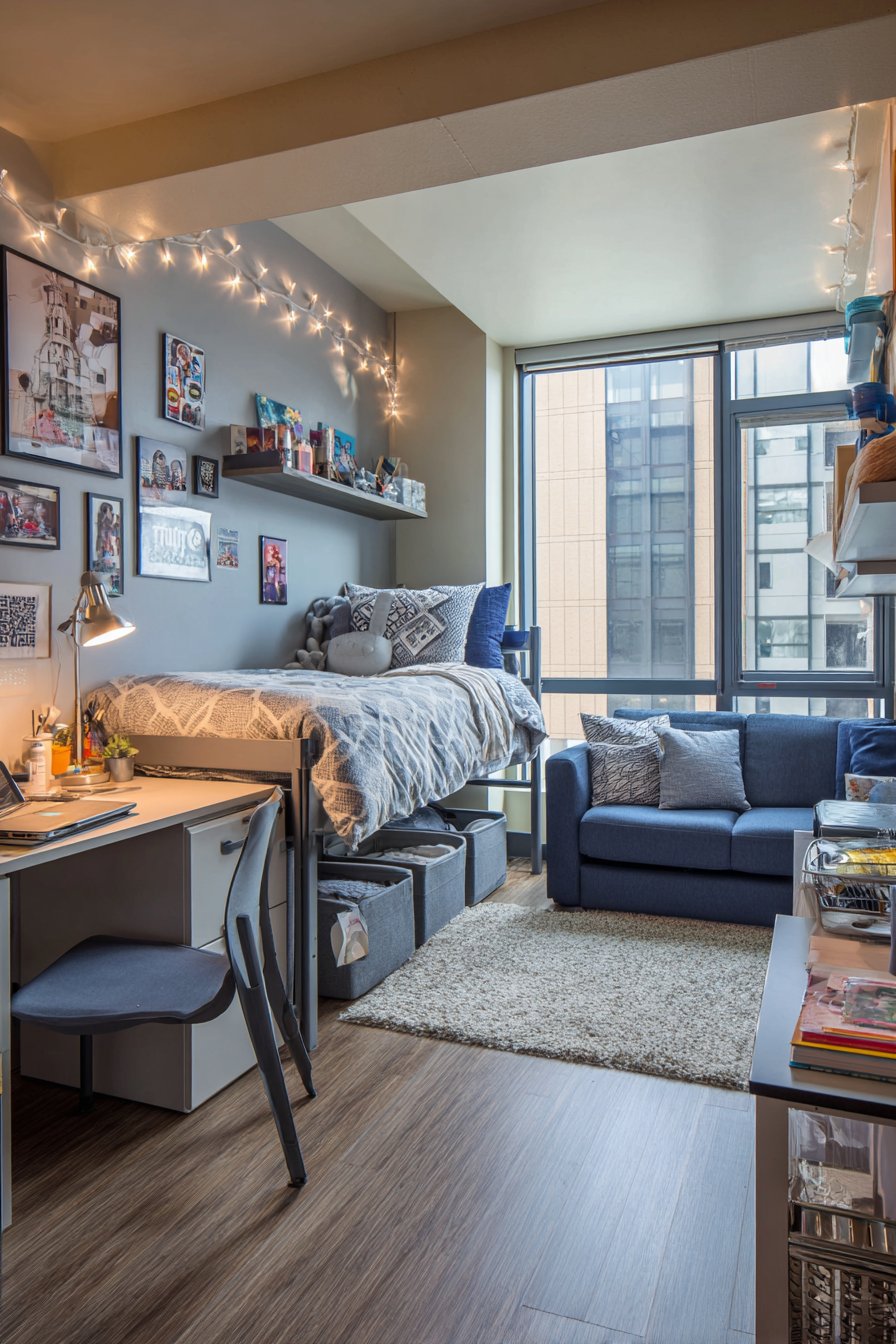 Compact Studio Space for Young Adult Family Members