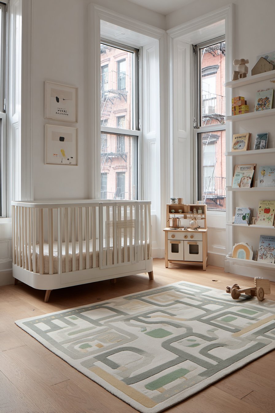 Playful Town Rug Anchor