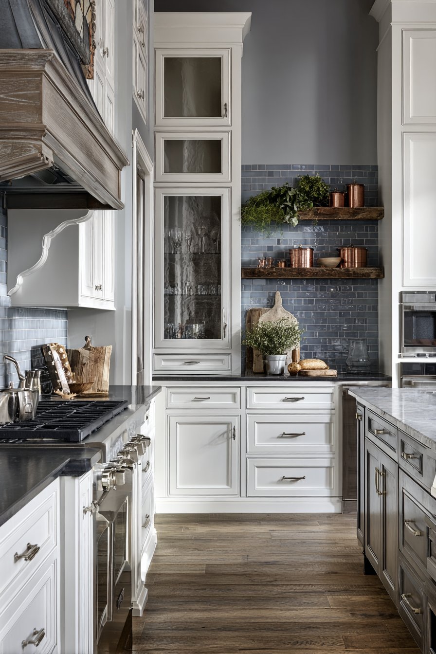 Bold Black Granite Statement Kitchen