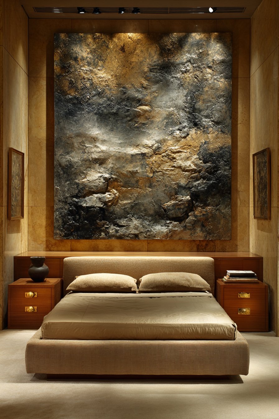 Bold Black Accent Wall Impact