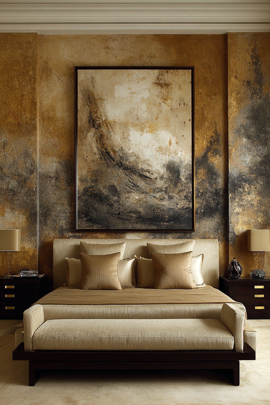 Bold Black Accent Wall Impact