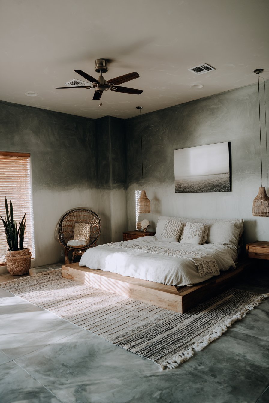 Earthy Jewel-Toned Textile Layers