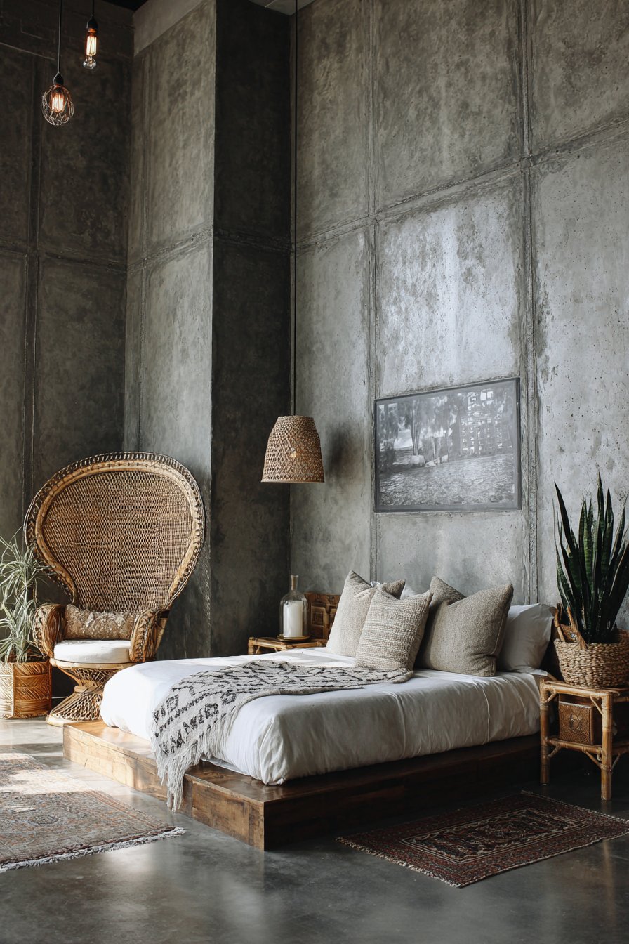 Earthy Jewel-Toned Textile Layers