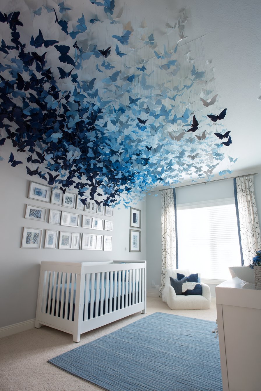 Dramatic Cascading Ceiling Installation