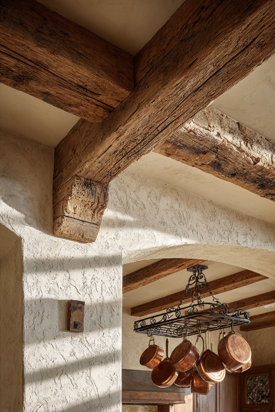 Exposed Beam Ceiling Character