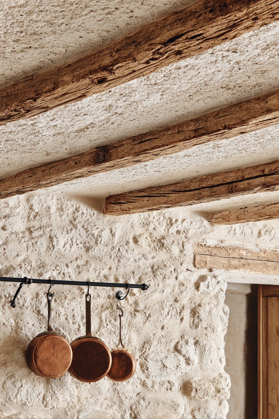 Exposed Beam Ceiling Character