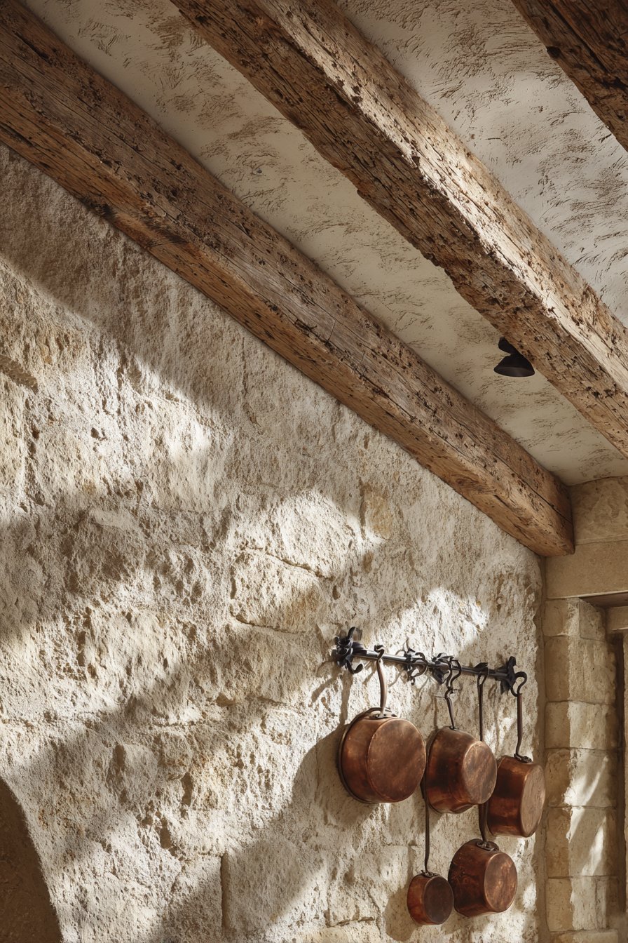 Exposed Beam Ceiling Character