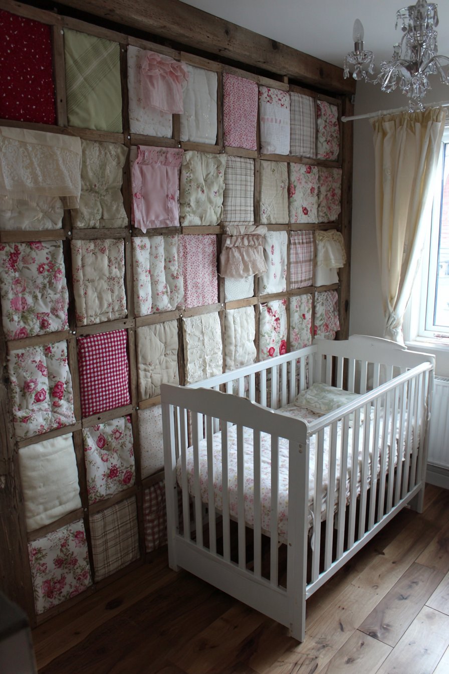 DIY Fabric Panel Gallery Wall