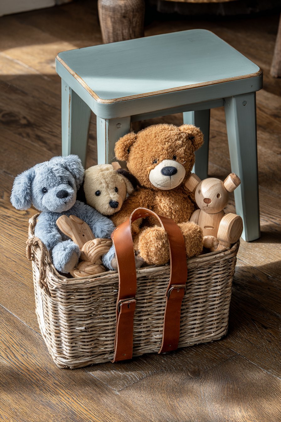 Market Basket Toy Storage