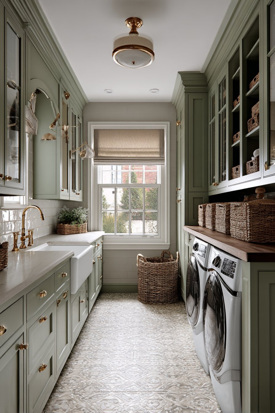 Sage Green Custom Elegance